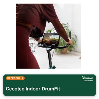 Cecotec Bicicleta Estática Indoor DrumFit 6kg
