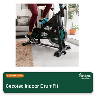 Cecotec Bicicleta Estática Indoor DrumFit 6kg
