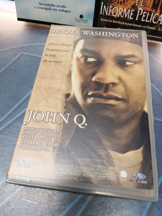 5 cintas VHS, especial Denzel Washington