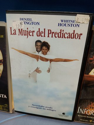5 cintas VHS, especial Denzel Washington