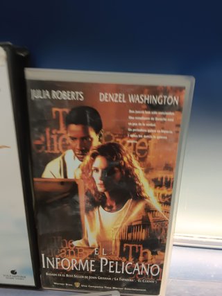 5 cintas VHS, especial Denzel Washington