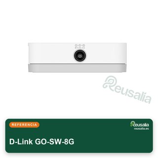 D-Link GO-SW-8G switch 8 puertos gigabit blanco