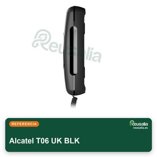 Telefono fisso compatto Alcatel T06 UK BLK nero