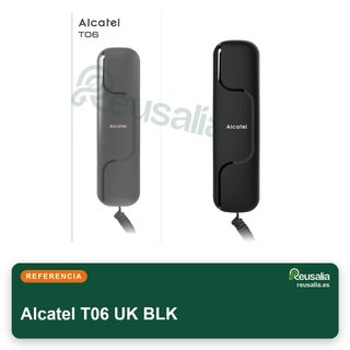 Telefono fisso compatto Alcatel T06 UK BLK nero