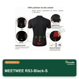 MEETWEE maillot ciclismo hombre manga corta