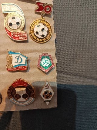 Pins de fútbol: Dynamo Kiev 1975-1981