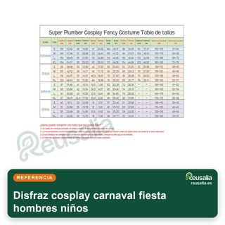 Disfraz cosplay carnaval fiesta hombres niños