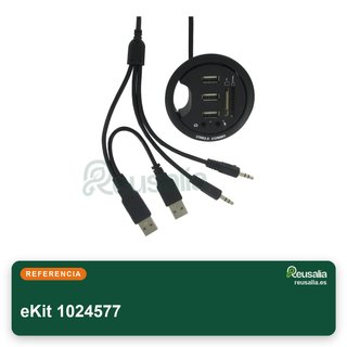 eKit 1024577 Lector tarjetas USB 2.0 alta