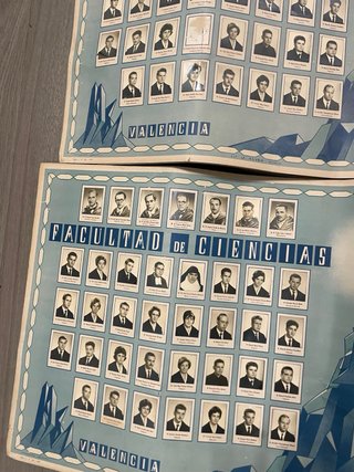 2 Carteles Facultad de Ciencias Valencia