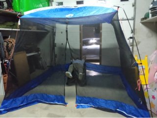 Carpa mosquitera para exteriores