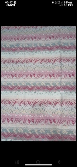 Tovaglia vintage piqué geometrica x12