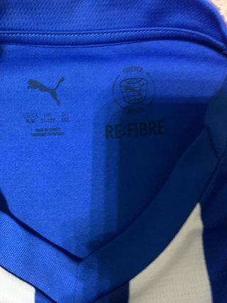 Camiseta niño rayas azules y blancas