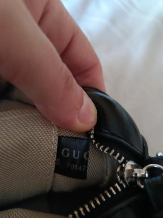 Pochette Gucci nera trapuntata