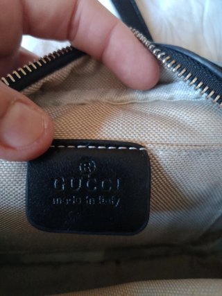 Pochette Gucci nera trapuntata