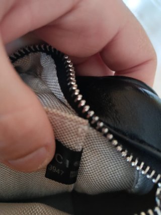 Pochette Gucci nera trapuntata