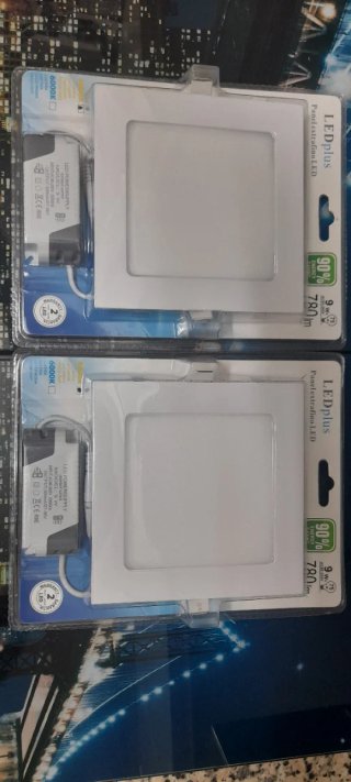 1 Foco LED Panel 6000K 9W