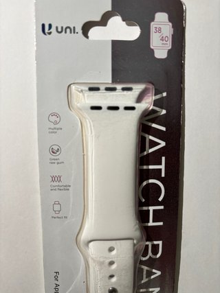 Cinturino Uni. per Apple Watch 38/40mm Bianco