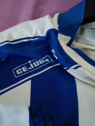 Camiseta Recreativo Huelva 08/09 Firmada