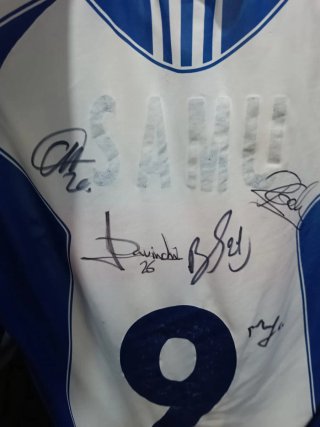Camiseta Recreativo Huelva 08/09 Firmada