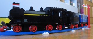 LEGO D182. TREN DE VAPOR VINTAGE DE 1975