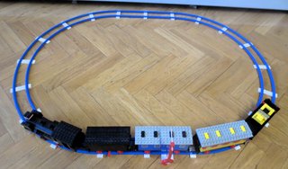 LEGO D182. TREN DE VAPOR VINTAGE DE 1975