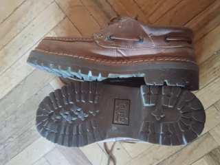 Zapatos Snipe Marrones y Beige