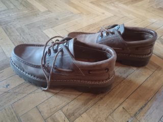 Zapatos Snipe Marrones y Beige
