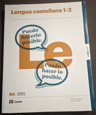 Lengua Castellana 1-2 BA