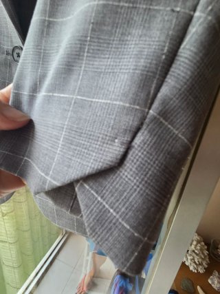 Chaqueta Zadig & Voltaire cuadros gris