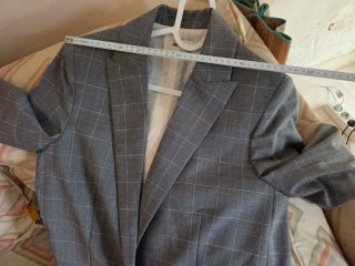 Chaqueta Zadig & Voltaire cuadros gris