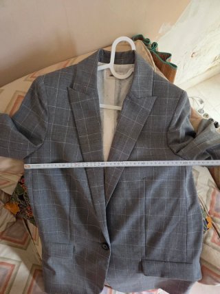 Chaqueta Zadig & Voltaire cuadros gris