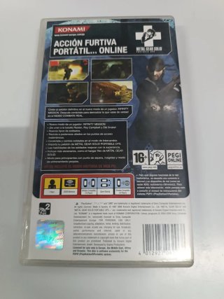 Metal Gear Solid PSP (3 juegos)pack juegos psp
