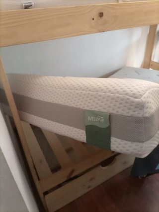 Cama litera LUFE con colchones