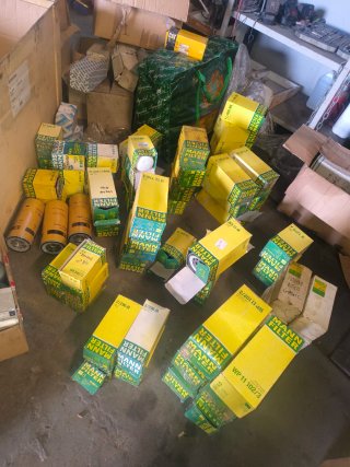 Lote filtros CAT obras públicas
