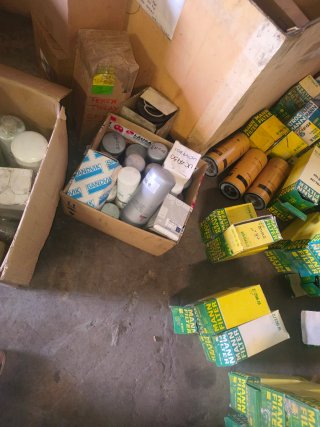 Lote filtros CAT obras públicas