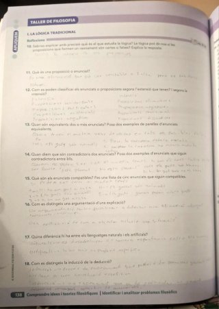 Quadern d'Activitats Filosofia 1r Batxillerat