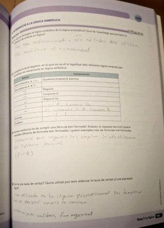 Quadern d'Activitats Filosofia 1r Batxillerat