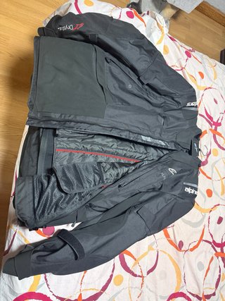 Chaqueta Moto Alpinestars andes V4 Drystar Black