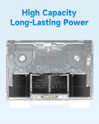 GINGEPRO Batería A2113 8700mAh MacBook Pro A2141