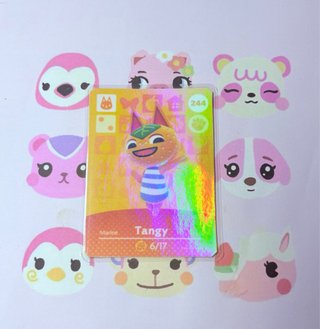 Amiibo Card Tangy 244 Marine