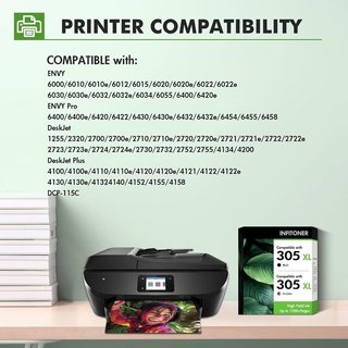 INFITONER 305XL 2x tinta HP DeskJet 2720e