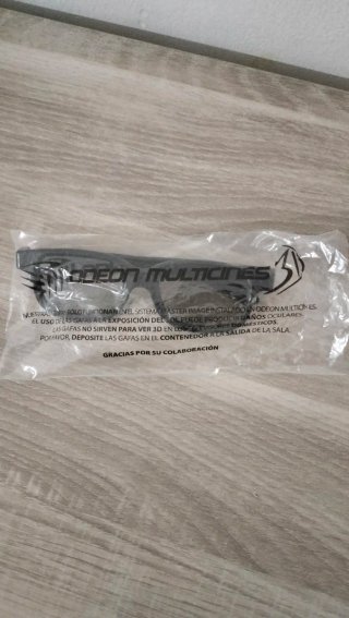 Gafas 3D Odeon Multicines