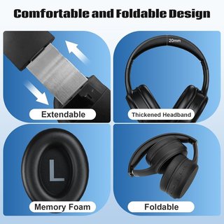 RETRADEKING KST-620 Auriculares 2.4G BT EQ5 TV