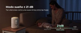 Momcozy purificador infantil HEPA H13 21dB PM2.5