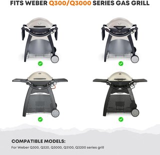 ONLYFIRE Piastra in Ceramica 45,7×45cm Weber Q300
