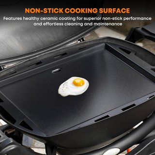 ONLYFIRE Piastra in Ceramica 45,7×45cm Weber Q300