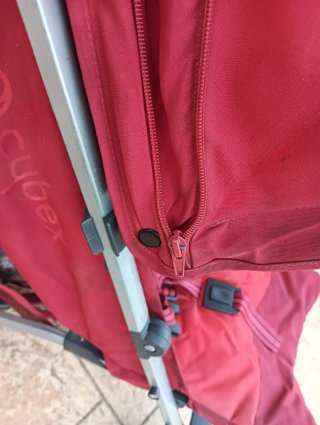 Silla de paseo Cybex roja