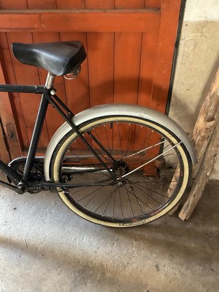Bicicleta Clásica Negra Niño