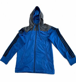 Chaqueta chandal Adidas vintage L Azul y Gris