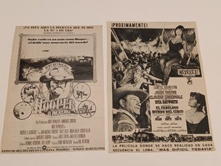 Lote 15 Carteles Cine Vintage